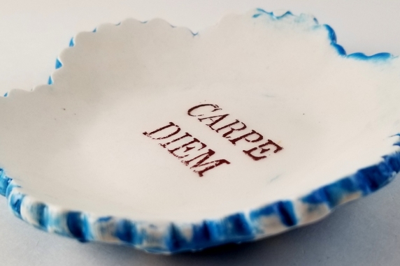 Tiny Plate Carpe Diem